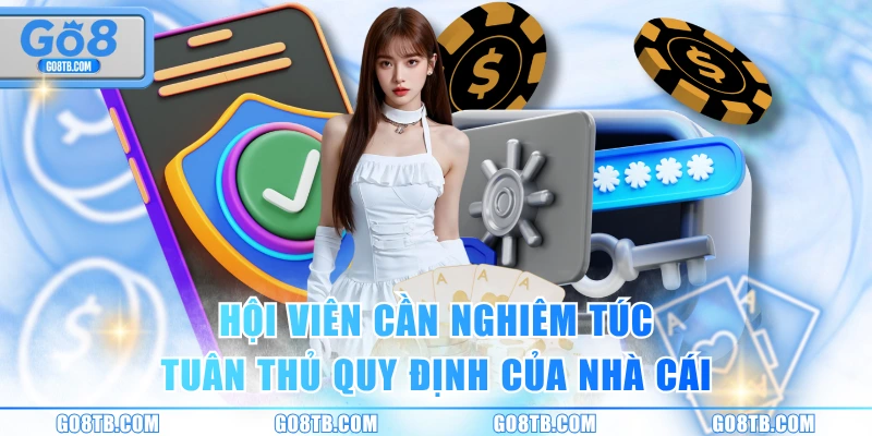 Hội viên cần nghiêm túc tuân thủ quy định của nhà cái
